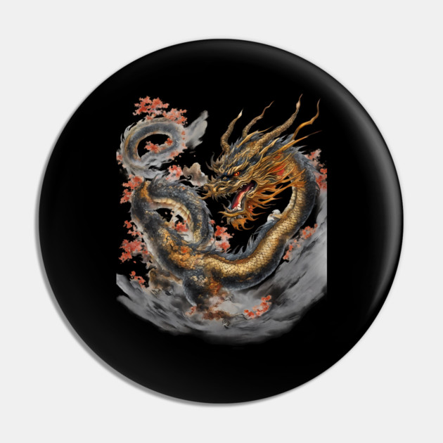 Lunar New Year Dragon Pin by animegirlnft