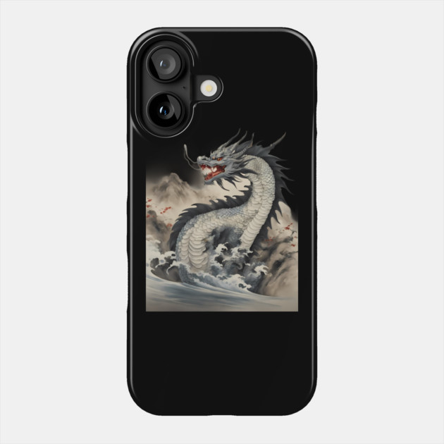 River Dragon Phone Case by animegirlnft