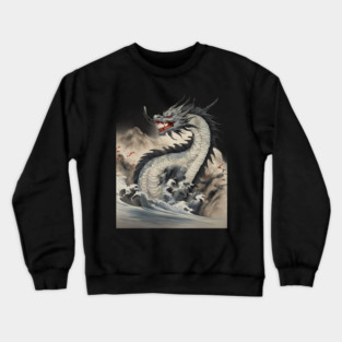 River Dragon Crewneck Sweatshirt