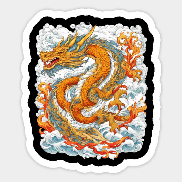 Dragon Carving Magnet by animegirlnft