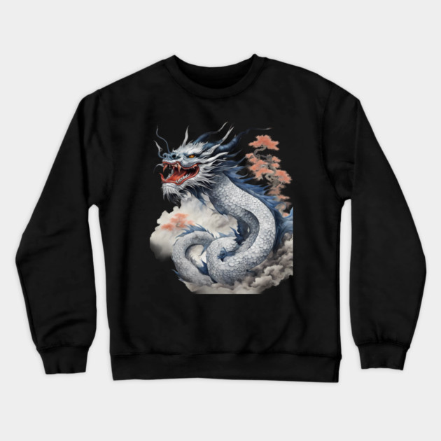 Chinese Dragon Dance Crewneck Sweatshirt by animegirlnft