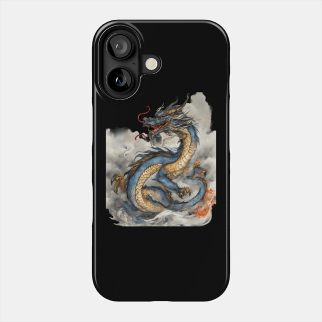 Wood Dragon Phone Case by animegirlnft