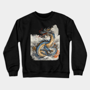 Wood Dragon Crewneck Sweatshirt
