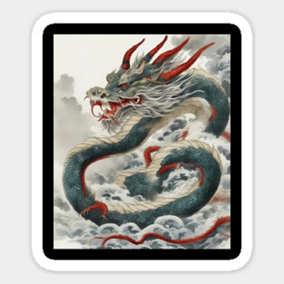 Zodiac Dragon Sticker
