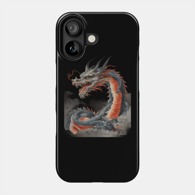 Chinese Lunar New Year Dragon Phone Case by animegirlnft