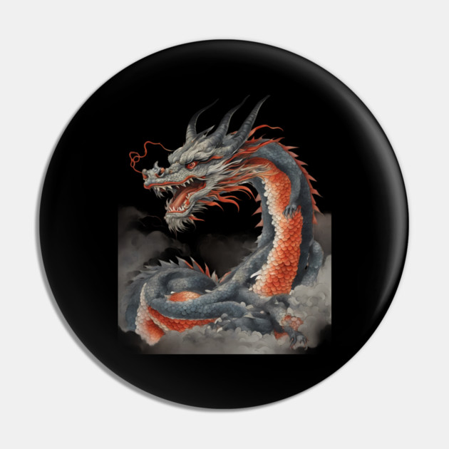 Chinese Lunar New Year Dragon Pin by animegirlnft