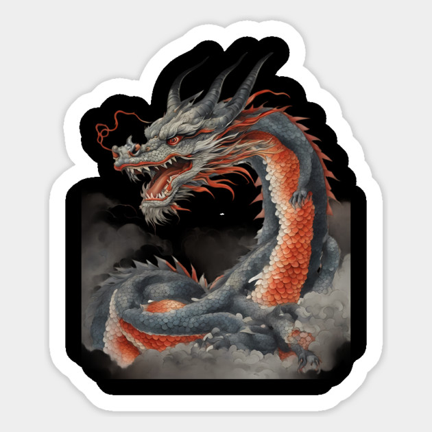 Chinese Lunar New Year Dragon Magnet by animegirlnft