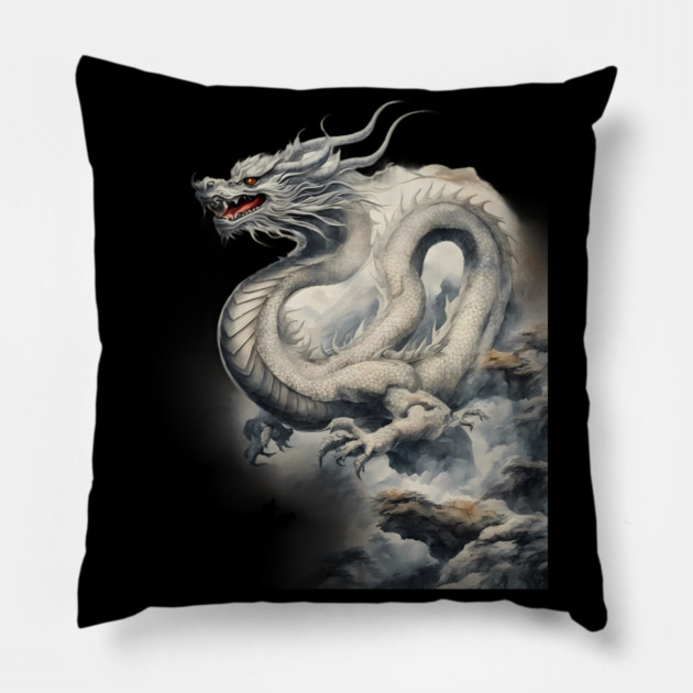 Cartoon Dragon Pillow by animegirlnft