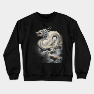 Cartoon Dragon Crewneck Sweatshirt