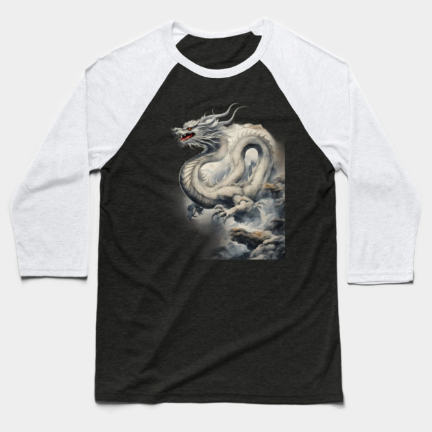 Cartoon Dragon Baseball T-Shirt by animegirlnft