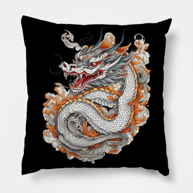 Lunar New Year 2024 Pillow by animegirlnft