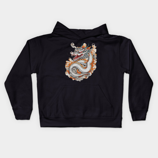 Lunar New Year 2024 Kids Hoodie by animegirlnft