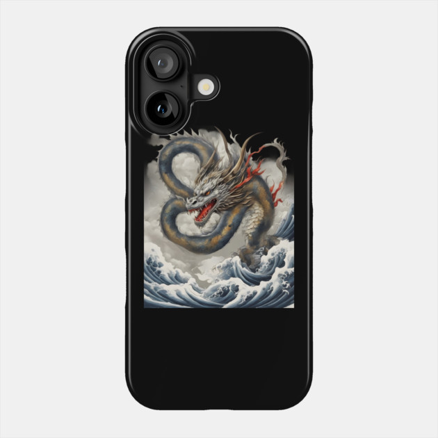 Loch Ness Monster Phone Case by animegirlnft