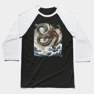 Loch Ness Monster Baseball T-Shirt