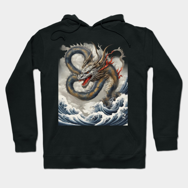 Loch Ness Monster Hoodie by animegirlnft