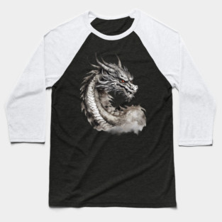 Mythological Dragon Baseball T-Shirt