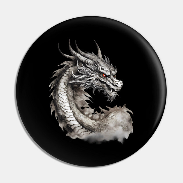 Mythological Dragon Pin by animegirlnft