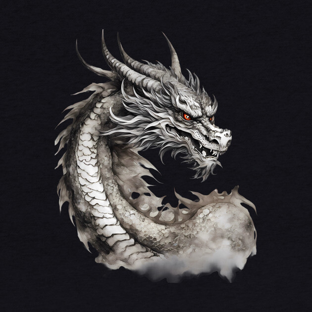 Mythological Dragon by animegirlnft