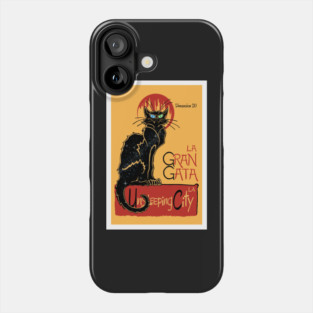 The Unsleeping City - La Gran Gata Phone Case