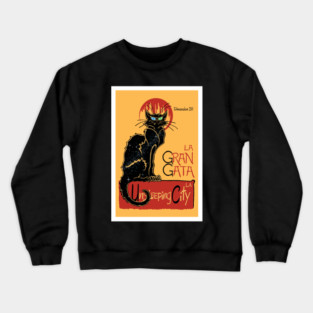 The Unsleeping City - La Gran Gata Crewneck Sweatshirt