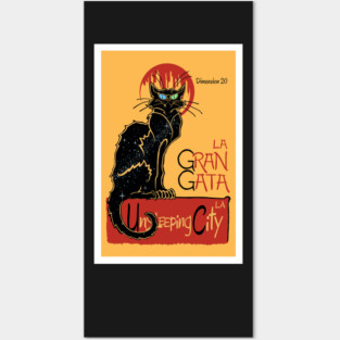 The Unsleeping City - La Gran Gata Posters and Art