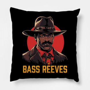 Bass Reeves - The Original Lone Ranger Pillow