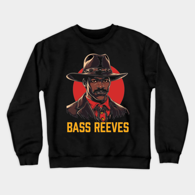 Bass Reeves - The Original Lone Ranger Crewneck Sweatshirt by UrbanLifeApparel