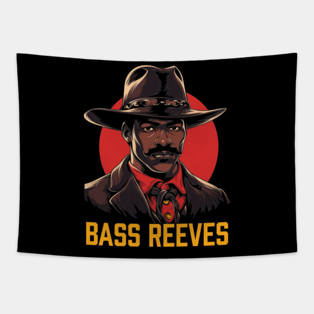 Bass Reeves - The Original Lone Ranger Tapestry by UrbanLifeApparel