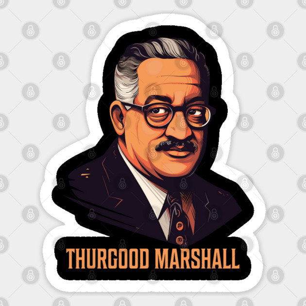 Thurgood Marshall Sticker by UrbanLifeApparel