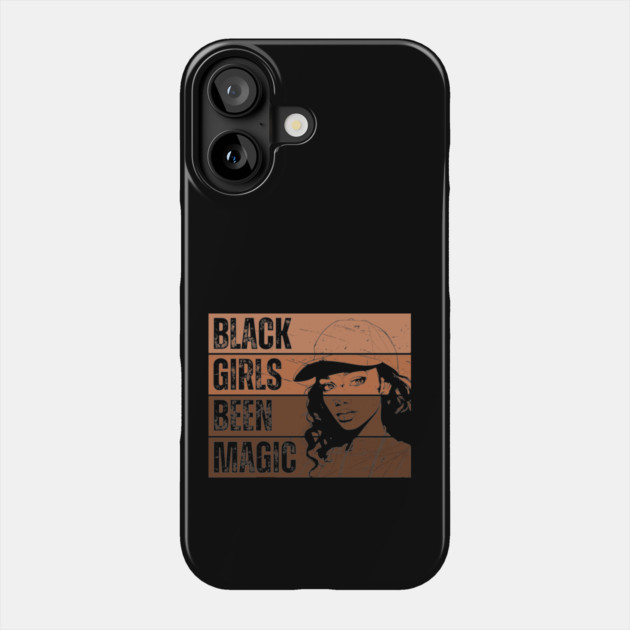 Black Girls Been Magic Phone Case by UrbanLifeApparel