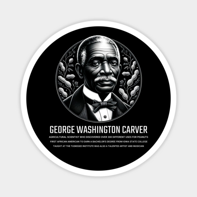 George Washington Carver Magnet by UrbanLifeApparel