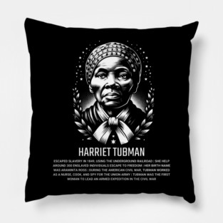 Harriet Tubman Pillow