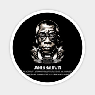 James Baldwin Magnet