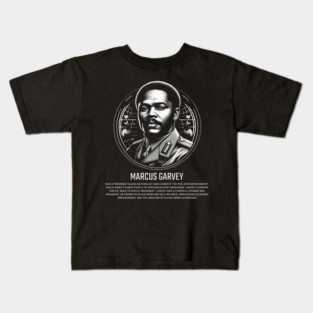 Marcus Garvey Kids T-Shirt