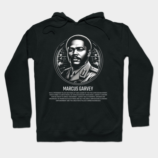Marcus Garvey Hoodie by UrbanLifeApparel