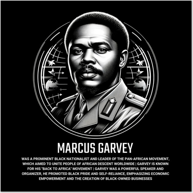 Marcus Garvey Wall Art by UrbanLifeApparel