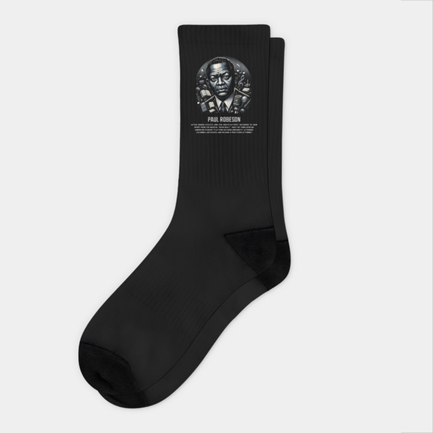 Paul Robeson Socks by UrbanLifeApparel