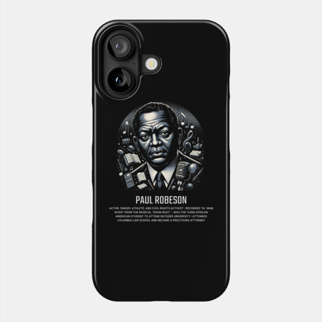 Paul Robeson Phone Case by UrbanLifeApparel