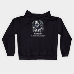 Paul Robeson Kids Hoodie