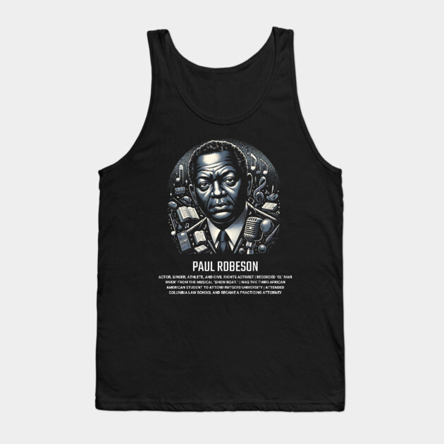 Paul Robeson Tank Top by UrbanLifeApparel