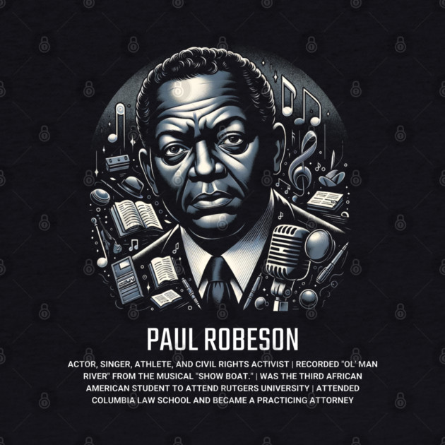 Paul Robeson by UrbanLifeApparel