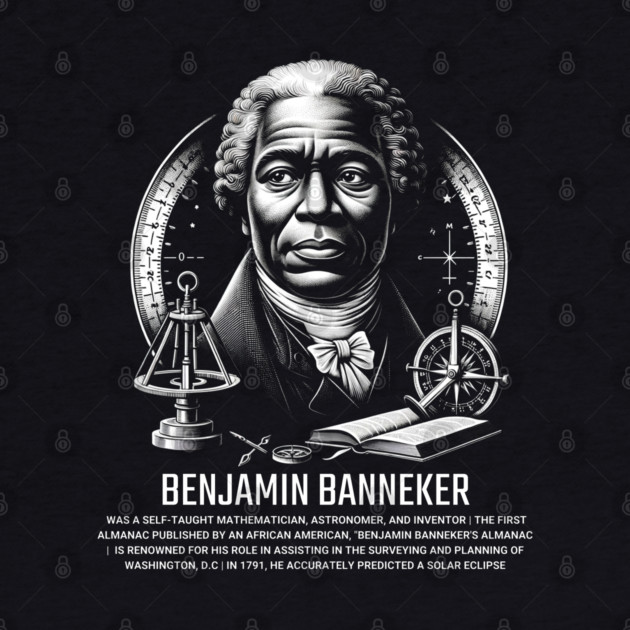 Benjamin Banneker by UrbanLifeApparel