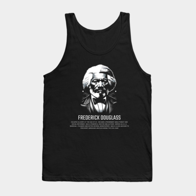 Frederick Douglass Tank Top by UrbanLifeApparel