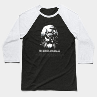 Frederick Douglass Baseball T-Shirt