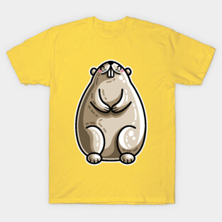 Kawaii Cute Marmot Groundhog T-Shirt