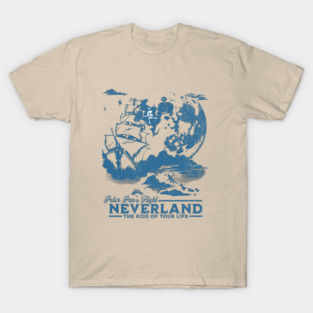 Peter Pan's Flight Neverland the Ride of Your Life T-Shirt