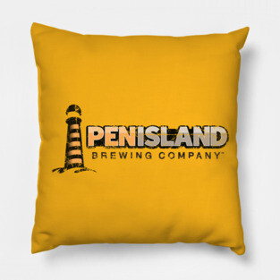 Pen Island Brewing Color Logo Weathered Pillow