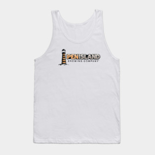Pen Island Brewing Color Logo Weathered Tank Top