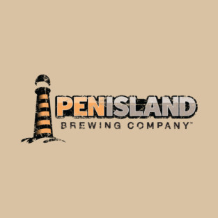 Pen Island Brewing Color Logo Weathered T-Shirt