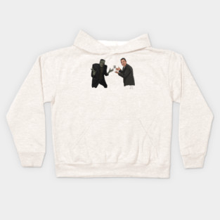 Frankenstein & Hanks Waste a Minute of Our Time Kids Hoodie